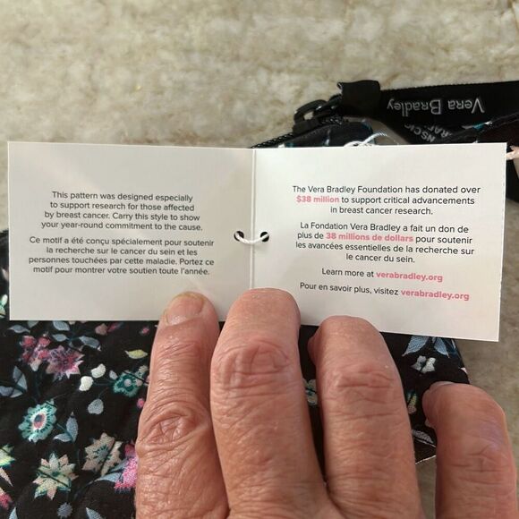 Vera Bradley Clip & Zip Mini Pouch - Picture 3 of 5